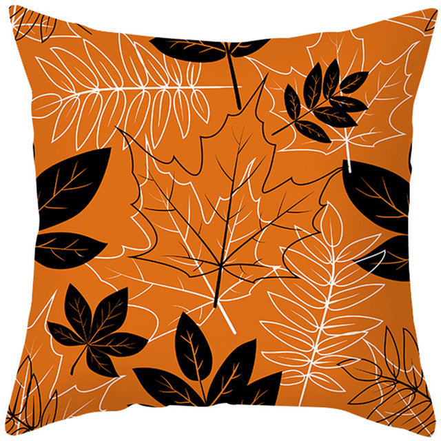 Fall Maple Leaf or Pumpkin Pillowcase