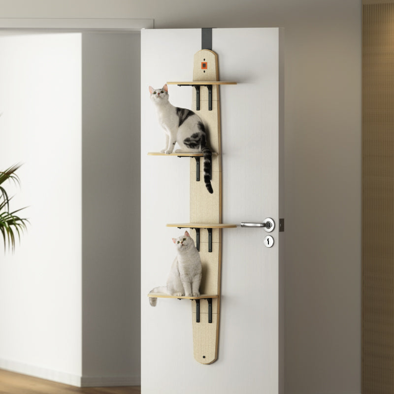 Space Saving Cat Climber Shelves for over the Door. *Free shipping*