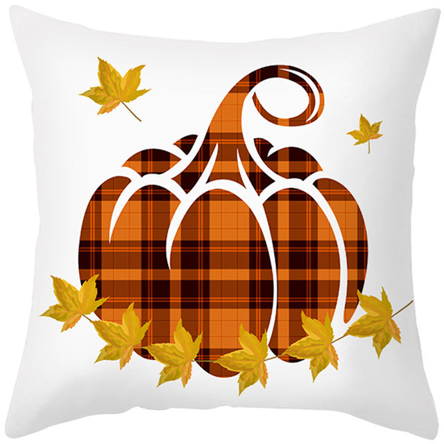 Fall Maple Leaf or Pumpkin Pillowcase