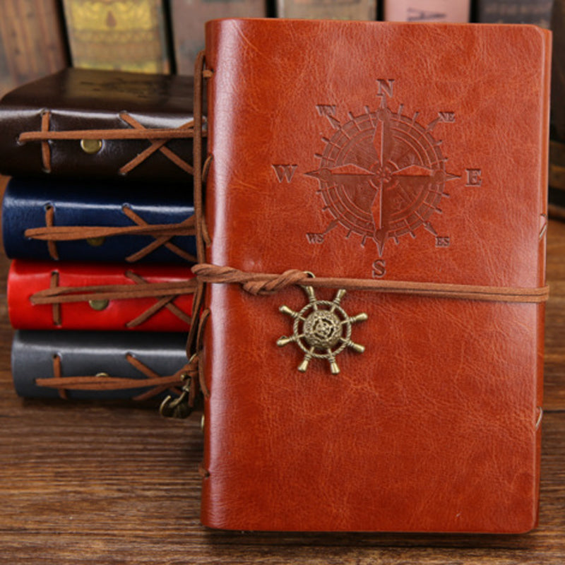 Retro Pirate Ship Notebook