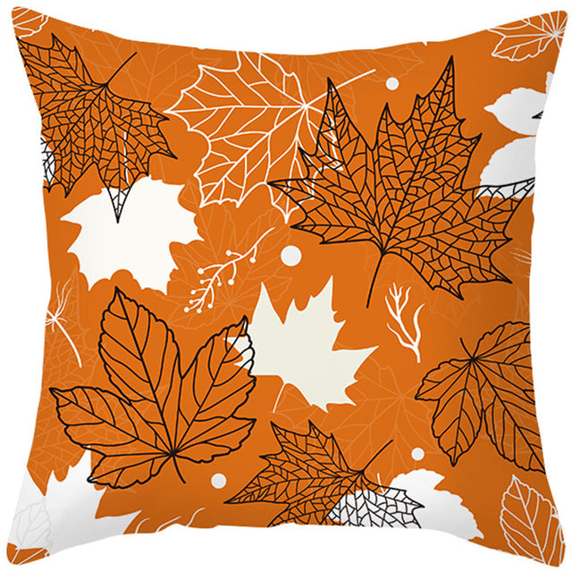 Fall Maple Leaf or Pumpkin Pillowcase