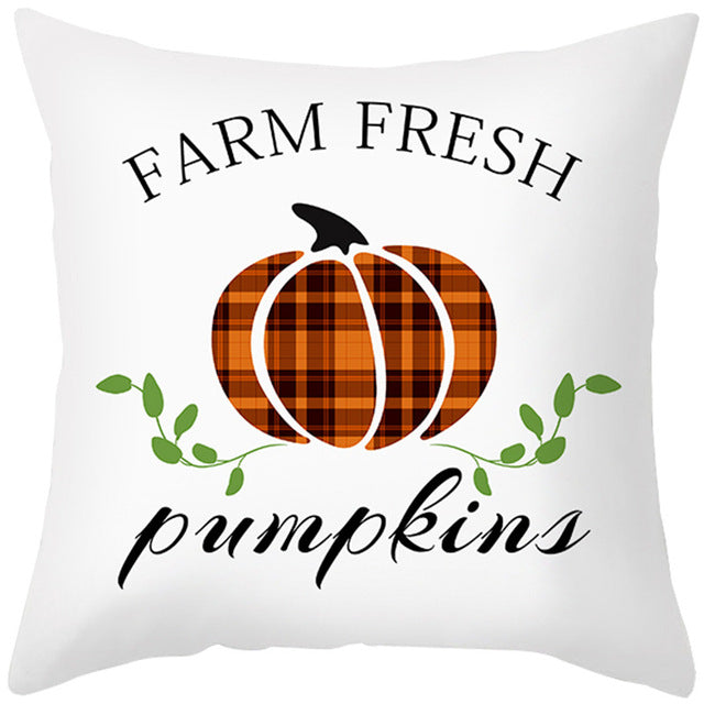 Fall Maple Leaf or Pumpkin Pillowcase