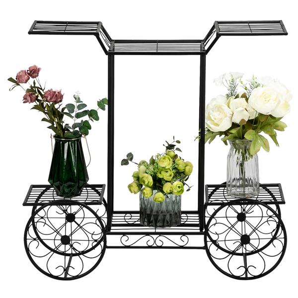 Euro style Plant Stand for Indoor / Outdoor Flower display Shelf