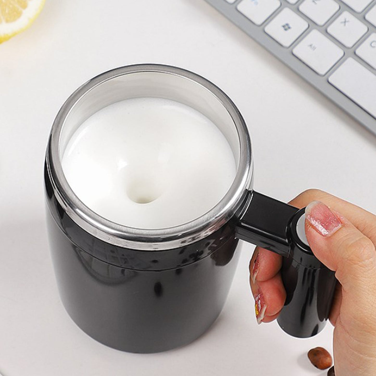 Automatic Stir Coffee Cup for home or office